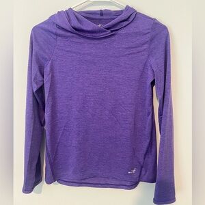 BCG Purple Fitted Long Sleeve Sweatshirt